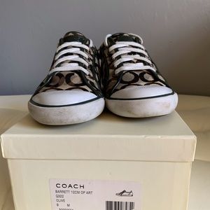 Coach Barrett Camo Sneaker size 9